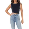 Area Stars Womens Crop Woven Tank Top