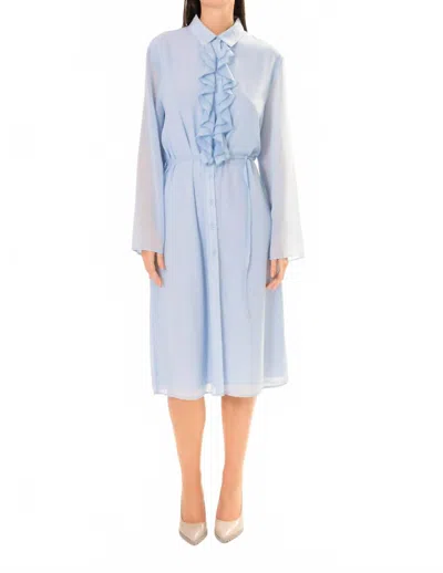 Area Stars Yasmine Midi Dress In Light Blue