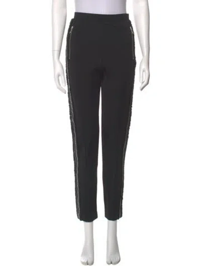 Pre-owned Area Straight Leg Pants In Gray