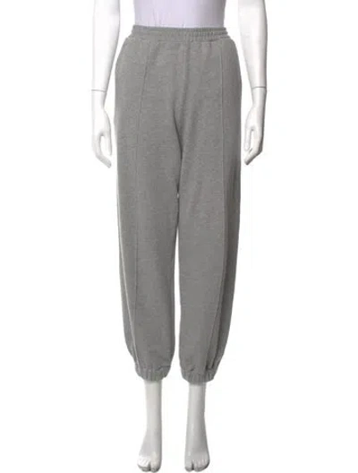 Pre-owned Area Straight Leg Pants In Grey