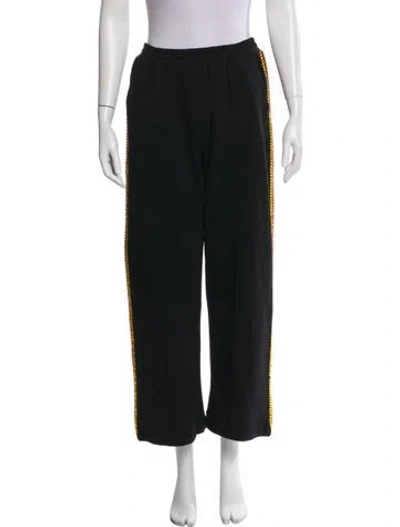 Pre-owned Area Sweatpants In Black