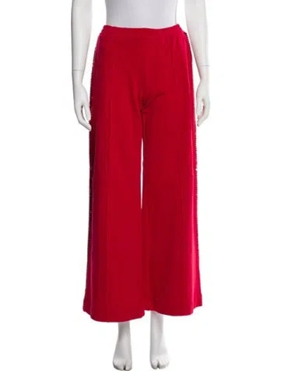 Pre-owned Area Sweatpants In Red