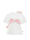 Area Taffeta-knot T-shirt In Multi