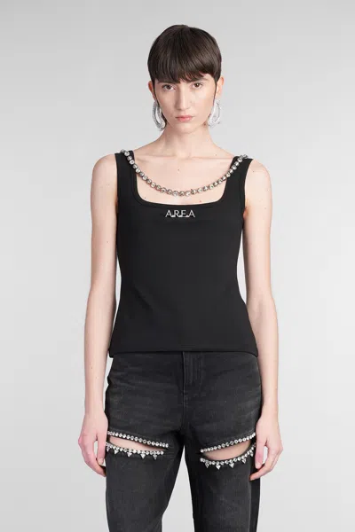 AREA TOPWEAR IN BLACK COTTON