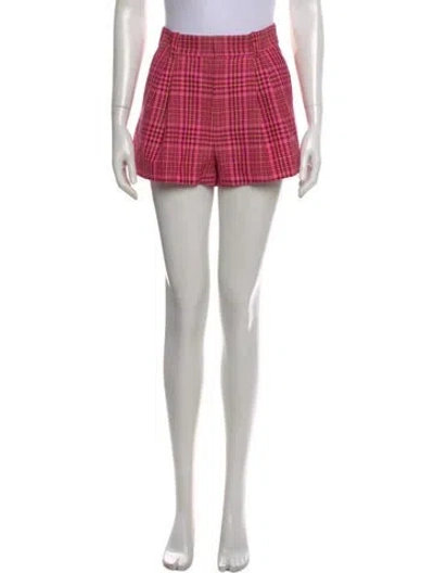 Pre-owned Area Virgin Wool Mini Shorts In Multi
