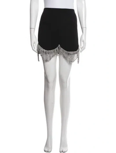 Pre-owned Area Virgin Wool Mini Skirt In White