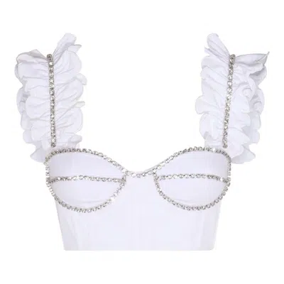 Area White Cotton Pox Top