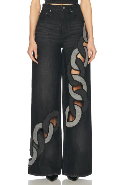 Area Wide Leg In Grey Multi