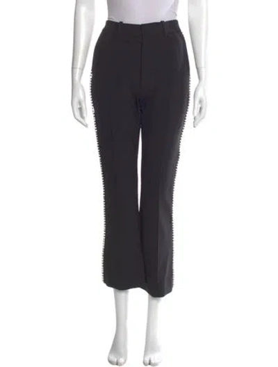 Pre-owned Area Wide Leg Pants In Gray