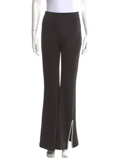 Pre-owned Area Wide Leg Pants In Gray