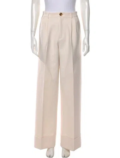 Pre-owned Area Wide Leg Pants In Neutral