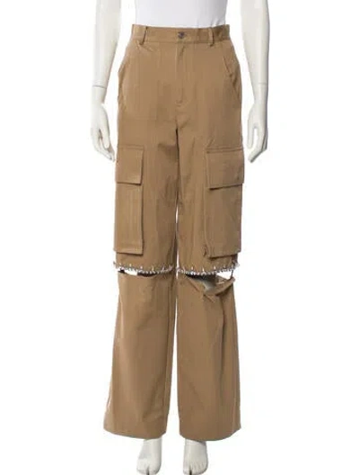 Pre-owned Area Wide Leg Pants W/ Tags In Neutral