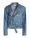 Area Woman Denim Outerwear Blue Size 6 Cotton