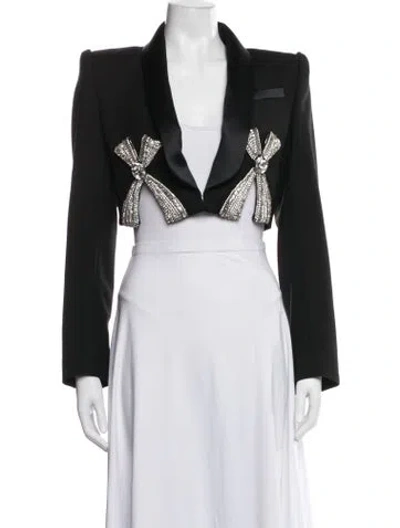 Pre-owned Area Wool Blazer W/ Tags In Black