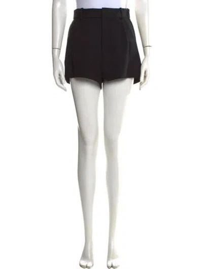 Pre-owned Area Wool Mini Shorts In Black