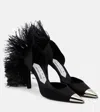 Area X Sergio Rossi Pumps Amazona Aus Denim In Nero