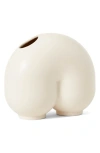 Areaware Kirby Ceramic Vase In Neutral