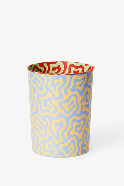 Areaware Pattern Waste Bin In Spiral At Urban Outfitters