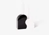 Areaware Seymour Candle Holder In Black And White