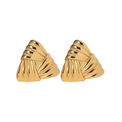 Arella Women's Gold Tria Earrings