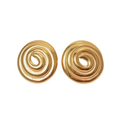 Arella Women's Gold Whirl Earrings