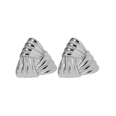 Arella Women's Tria Earrings Silver