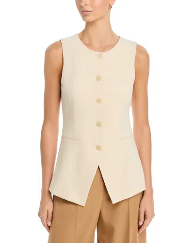 A.ren A. Ren Sloanne Vest Top In Neutral
