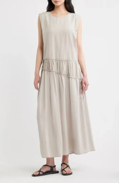 A.ren Aisling Maxi Dress In White