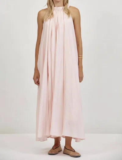 A.ren Aurelia Maxi Dress In Light Pink