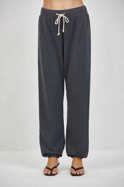 A.ren Garment Dyed Sweatpants In Gray