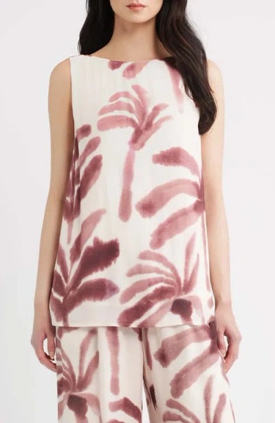 A.ren Isle Sleeveless Top In White
