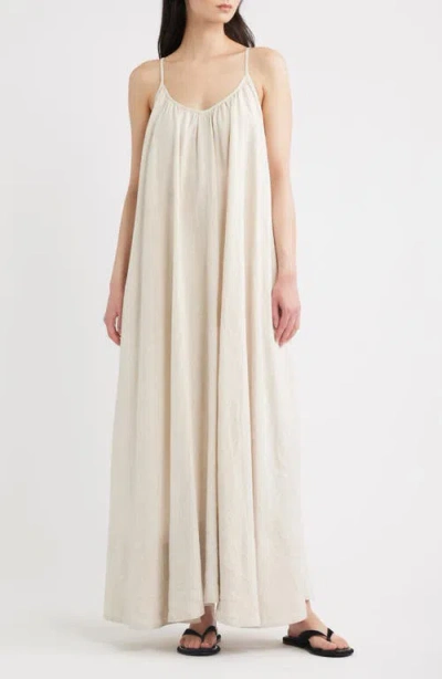 A.ren Lanae Linen Maxi Sundress