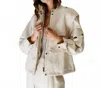 A.ren New Horizons Utility Jacket In Cream