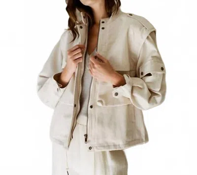 A.ren New Horizons Utility Jacket In Cream