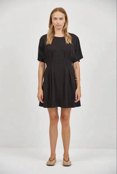 A.ren Sarlat Mini Dress In Black