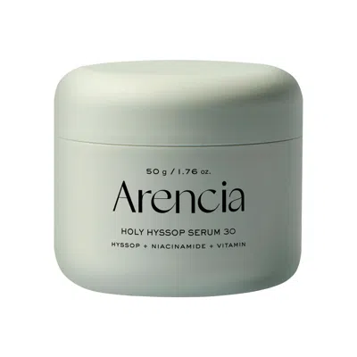 Arencia Holy Hyssop Brightening Serum 30 For Post-acne Marks With Vitamin A, C, E, And Niacinamide 1.76 Oz/5