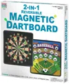 Areyougame 2-in-1 Reversible Magnetic Dartboard In No Color