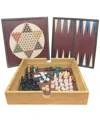Areyougame 5-in-1 Wood Game Set In No Color
