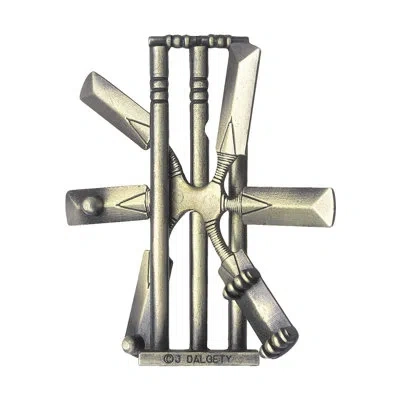 Areyougame Hanayama Level 2 Cast Puzzle Cricket In Gray