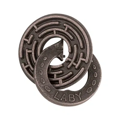 Areyougame Hanayama Level 5 Cast Puzzle Labyrinth In Gray