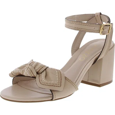 Arezzo A1246300260002u Womens Bow Manmade Block Heels