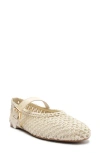 Arezzo Abby Ballet Flat In Panacota