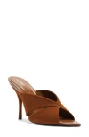 Arezzo Amelia Stiletto Sandal In Brown