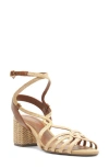 Arezzo Aria Ankle Strap Sandal In Multi