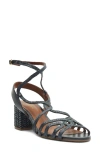 Arezzo Aria Ankle Strap Sandal In Multi