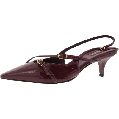 Arezzo Bhfo Womens Strappy Manmade Kitten Heels