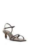 Arezzo Birdie Sandal In Brown