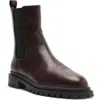 Arezzo Brandy Chelsea Boot In Burgundy