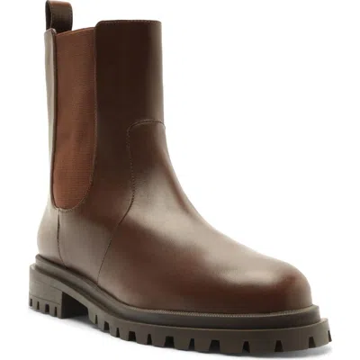 Arezzo Brandy Chelsea Boot In New Cocoa
