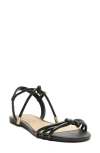 Arezzo Camila Ankle Strap Sandal In Black